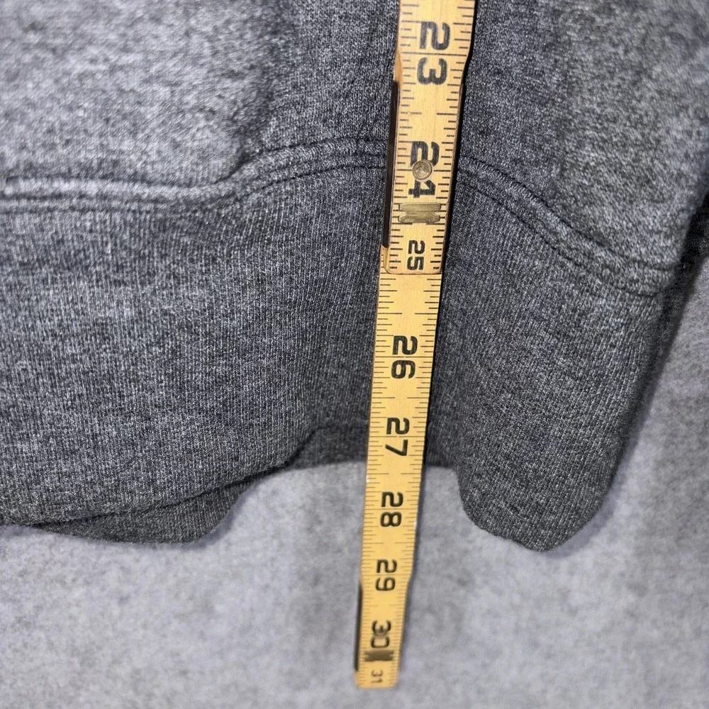 The North Face Mens Fleece‎ Hoodie Jim Beam Logo Medium Charcoal Gray